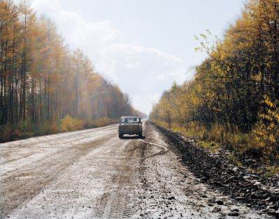 Tomoko Yoneda, The 50th Parallel: Former border between Russia and Japan, from the series 'The Island of Sakhalin' (2012).