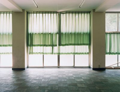 Tomoko Yoneda, Classroom I—Used as a Temporary Mortuary Immediately After The Earthquake, from the series 'A Decade After' (2004).