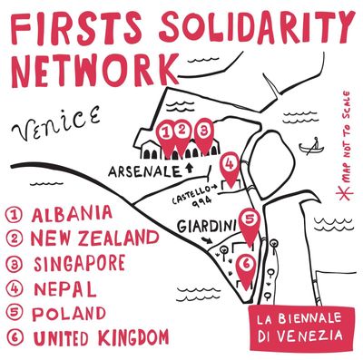 Firsts Solidarity Network map.