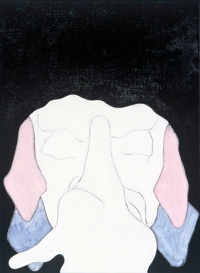 Brent Harris, Sleep no. 7 (Silence) (2003). Oil on canvas. © Brent Harris. Private Collection.