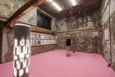 Exhibition view: Dream Machines, DESTE Foundation Project Space, Slaughterhouse, Hydra (20 June–30 October 2023).