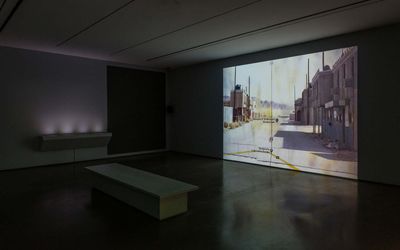Gelare Khoshgozaran, Medina Wasl: Connecting Town (2018). Exhibition view: Made in L.A. 2018, Hammer Museum, Los Angeles (3 June–2 September 2018).