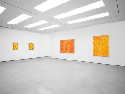 Exhibition view: Tunji Adeniyi-Jones, Deep Dive, White Cube, Hong Kong (22 March–20 May 2023).