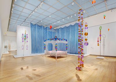 Exhibition view: Jean-Michel Othoniel, My Way, Brooklyn Museum, New York (17 August–2 December 2012).