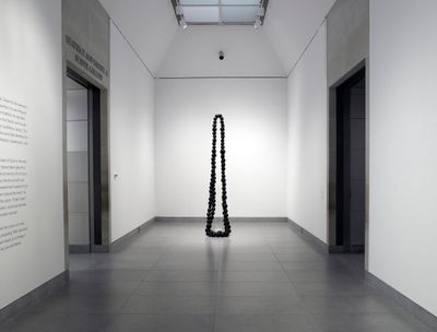 Jean-Michel Othoniel, Black is Beautiful (2003). Exhibition view: My Way, Brooklyn Museum, New York (17 August–2 December 2012).