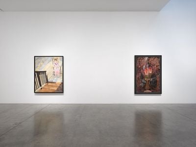 Exhibition view: Group Exhibition, The Story of Art as it's Still Being Written, Victoria Miro, London (8 September–1 October 2022).