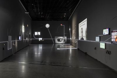 Exhibition view: Mithu Sen, mOTHERTONGUE, Australian Centre for Contemporary Art, Melbourne (22 April–18 June 2023).