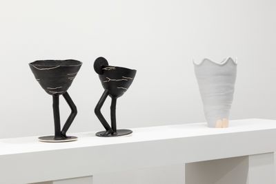 Left to right: Renee So, Martini (2016); Cosmopolitan (2015); Elephant Foot (2015). Exhibition view: