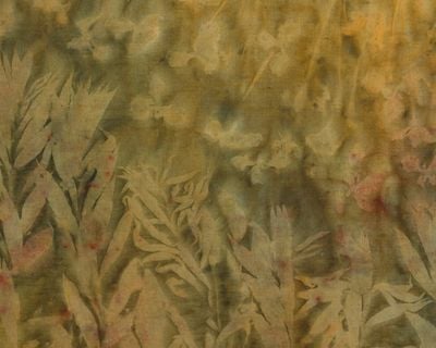 Sam Falls, Pale Queen (2023) (detail). Natural dyed canvas. Photo: Ed Mumford.