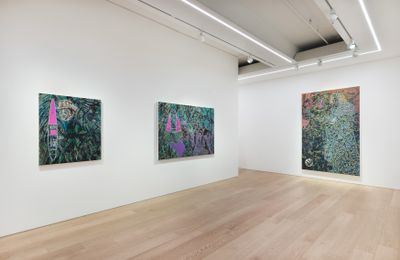 Exhibition view: Tammy Nguyen, A Comedy for Mortals: Inferno, Lehmann Maupin Seoul (23 March–6 May 2023).