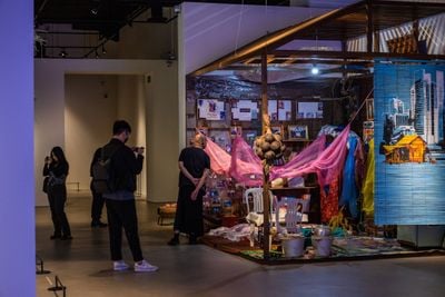 Exhibition view: Singapore Biennale named Natasha (16 October 2022–19 March 2023).