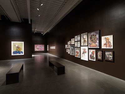 Exhibition view: Wangechi Mutu, Intertwined, New Museum, New York (2 March–4 June 2023).