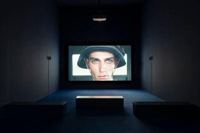 Ali Cherri, The Watchman (2023). Video. 26 min. Exhibition view: Dreamless Night, Galleria d'Arte Moderna e Contemporanea di Bergamo (GAMeC), Bergamo (8 October 2023–14 January 2024).