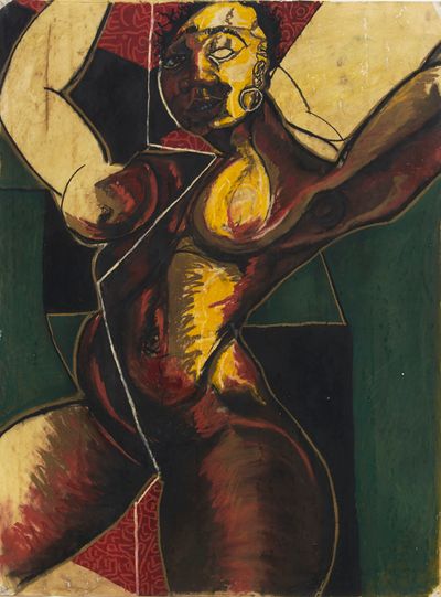 Claudette Johnson, And I Have My Own Business In This Skin (1982). Sheffield Museums.