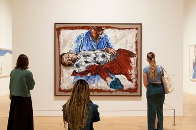 Claudette Johnson. Exhibition view: Turner Prize 2024, Tate Britain, London (25 September 2024–16 February 2025).