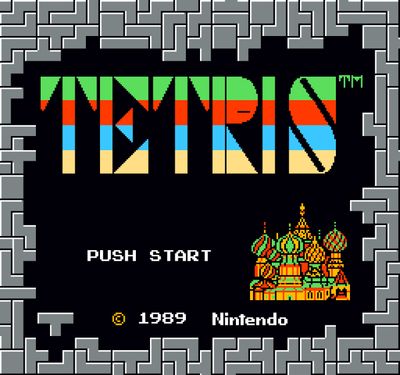 Cory Arcangel, Super Slow Tetris (2004). Handmade hacked Tetris game cartridge, Nintendo NES video game system, artist software. Dimensions variable.
