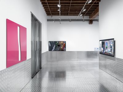 Exhibition view: Cory Arcangel, Errors and Omissions, Lisson Gallery Shanghai (3 November 2023–31 January 2024).