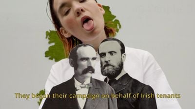 Eimear Walshe, The Land Question: Where the fuck am I supposed to have sex? (2020) (still). Single-channel video. 38 mins.