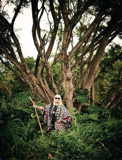 Helen Marden at Golden Rock Inn in Nevis (2018).