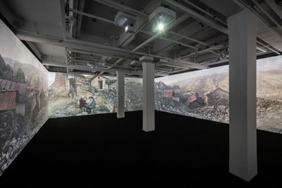 Lisa Reihana, GOLD_LEAD_WOOD_COAL (2024).