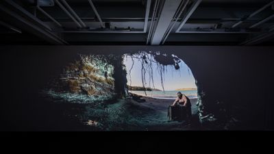 Lisa Reihana, GOLD_LEAD_WOOD_COAL (2024).