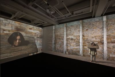 Lisa Reihana, GOLD_LEAD_WOOD_COAL (2024).