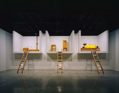 Marina Abramović, The House with the Ocean View (2002). Exhibition view: Sean Kelly Gallery, New York. © Marina Abramović VG Bild-Kunst/Copyright Agency, 2024.