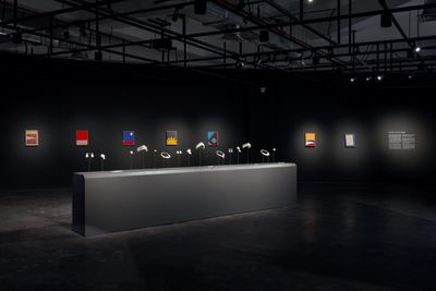 Exhibition view: Pio Abad, Fear of Freedom Makes Us See Ghosts, Ateneo Art Gallery, Manila (19 April–6 August 2022).