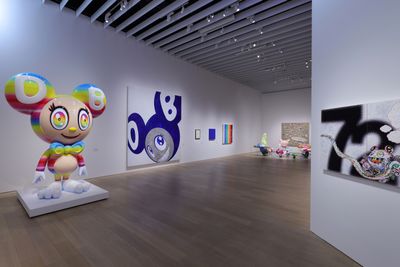 Exhibition view: Takashi Murakami, Mononoke Kyoto, Kyoto City KYOCERA Museum of Art (3 February–1 September 2024).