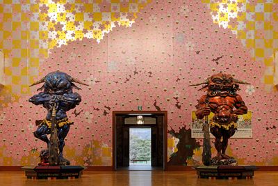 Exhibition view: Takashi Murakami, Mononoke Kyoto, Kyoto City KYOCERA Museum of Art (3 February–1 September 2024).