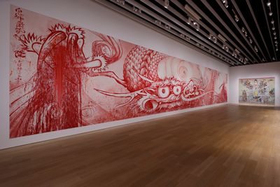 Exhibition view: Takashi Murakami, Mononoke Kyoto, Kyoto City KYOCERA Museum of Art (3 February–1 September 2024).