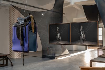Exhibition view: Hu Yun, Mount Analogue, Rockbund Art Museum, Shanghai (23 March–25 August 2024).