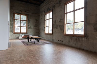 Post-Fair venue interior.