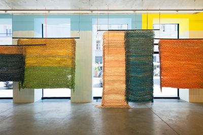 Exhibition view: Liesl Raff, Liaison, fjk3 Space for Contemporary Art, Vienna (24 May–10 September 2023).