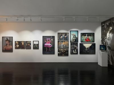 Exhibition view: Ulrike Ottinger, 25 Filme – Screening the Archive, Contemporary Fine Arts, Berlin (2 November–21 December 2024).