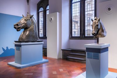 Exhibition view: Donatello, the Renaissance, Fondazione Palazzo Strozzi, Florence (19 March–31 July 2022).