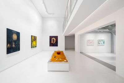 Exhibition view: Minouk Lim, Memento Moiré, BB&M, Seoul (24 August–5 October 2024).