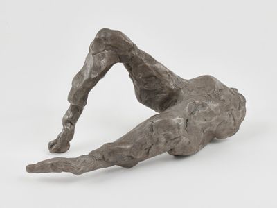 Tracey Emin, It Simply Felt Like This (2023). Bronze. 10.7 x 20.5 x 8.7 cm. Edition of 6.
