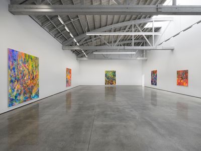 Exhibition view: Lucy Bull, Ash Tree, David Kordansky Gallery, Los Angeles (11 May–15 June 2024).