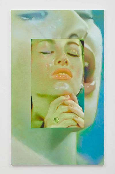 Louise Giovanelli, Maenad (2023). Oil on linen. 250 x 150 cm. © DACS.