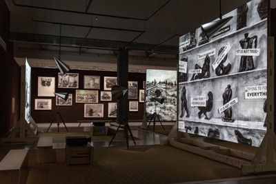 Exhibition view: William Kentridge, Taipei Fine Arts Museum, Taipei (4 May–1 September 2024). © William Kentridge.