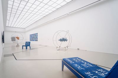 Exhibition view: The Myth of Normal. Of Competing and Conceding, Kunstverein Hannover (4 May–14 July 2024).