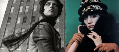 Left to right: Cindy Sherman, Untitled Film Still #58 (1980). Gelatin silver print.