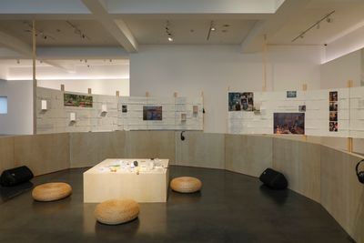 VAVABOND, Li Jianhong, mind fiber, Environment Improvisation (2008–ongoing). Exhibition view: It Always Sounds Somewhere: Sounding Sound Practice in Chinese Mainland and Hong Kong Since the 1990s, Inside-Out Art Museum, Beijing (22 February–1 June 2025).