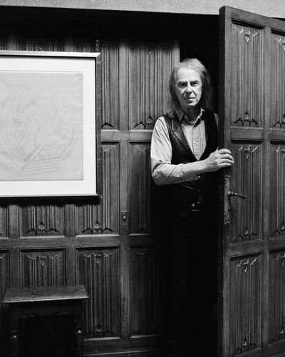 Ivor Braka in his London home (2025).