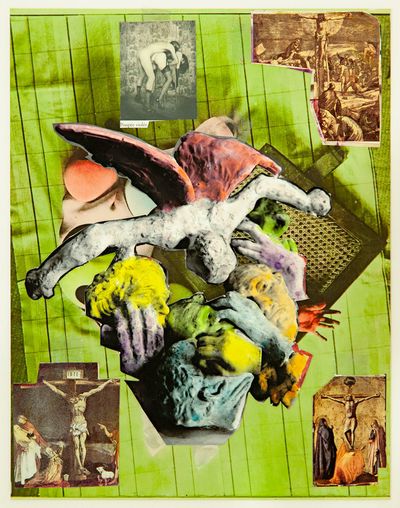 Richard Hawkins, Delectable Parts (2018). Inkjet print and collage.