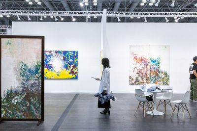 Exhibition view: Alexandre Lenoir, Almine Rech, The Armory Show, New York (8–10 September 2023).