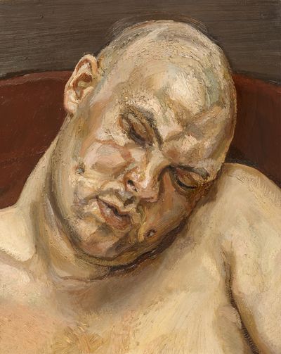 Lucian Freud, Leigh Bowery (1991).