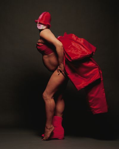 Fergus Greer, Leigh Bowery Session 3, Look 14 (August 1990).