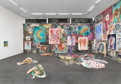 Exhibition view: Andrej Dúbravský, Anxiety of Subimago, Dittrich & Schlechtriem, Berlin (28 April–1 July 2023).
